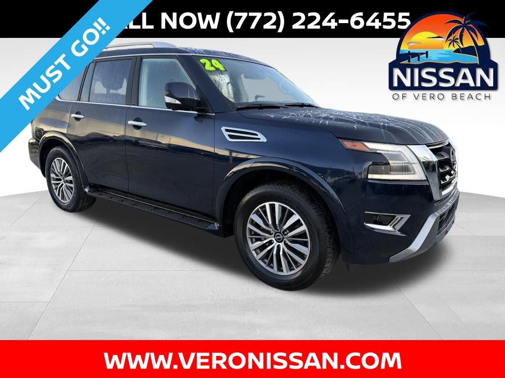 Certified 2024 Nissan Armada SL w/ Captain's Chairs Package