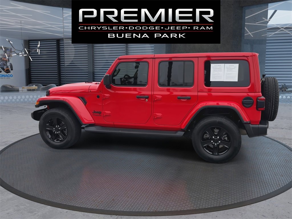 Used 2021 Jeep Wrangler Unlimited Sahara image 4