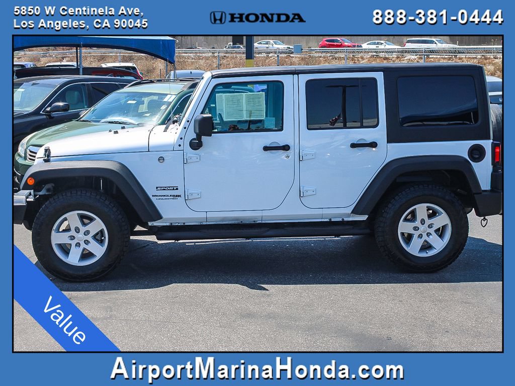 Used 2018 Jeep Wrangler Unlimited Sport S AWD/4WD image 17