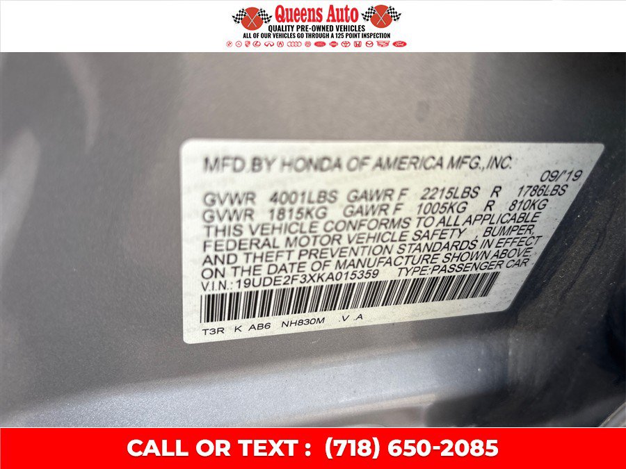 Used 2019 Acura ILX FWD image 24