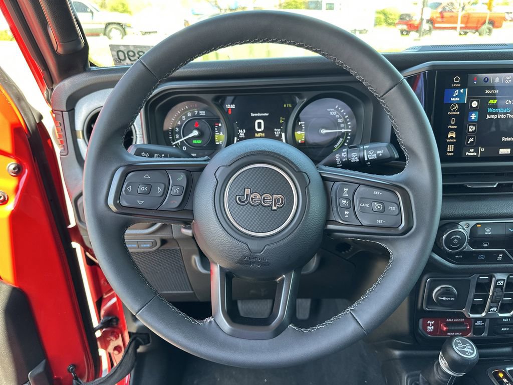 Certified 2025 Jeep Wrangler Unlimited Sport S 4xe AWD/4WD image 12