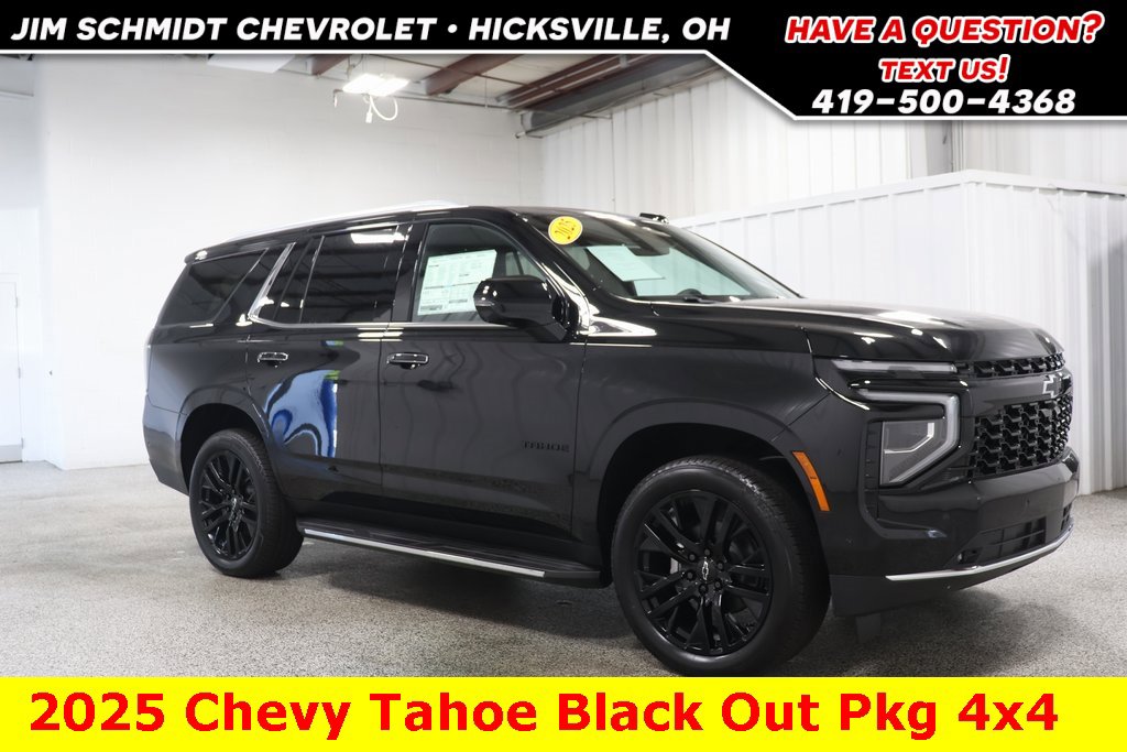 New 2025 Chevrolet Tahoe Premier