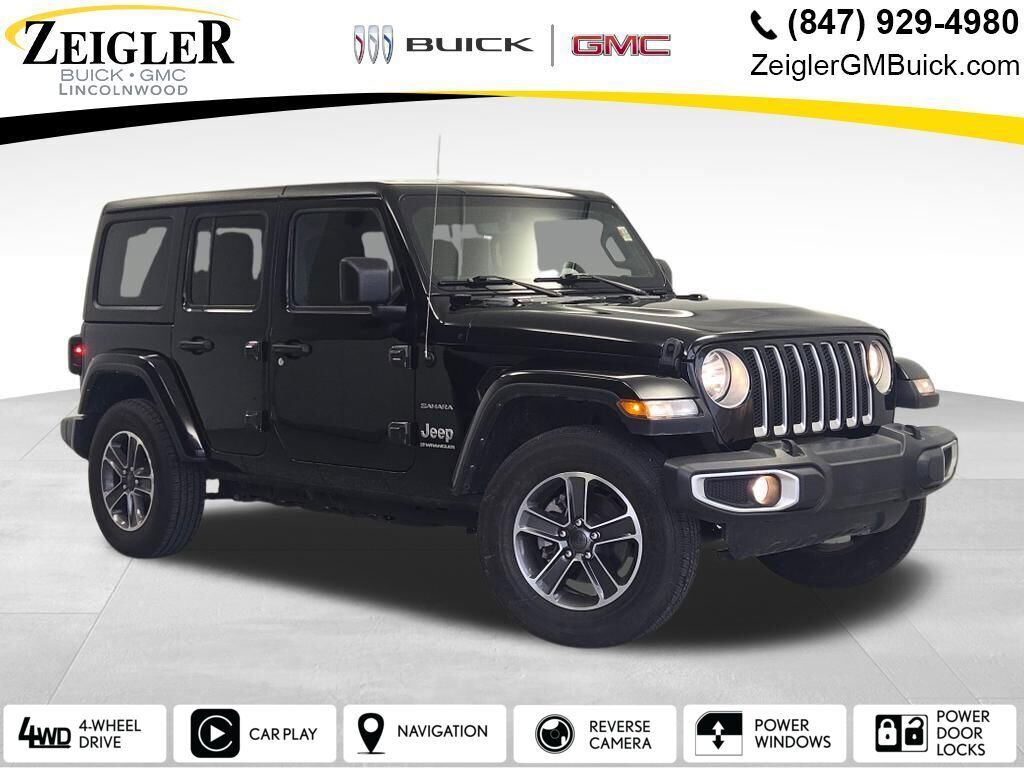 Used 2023 Jeep Wrangler Sahara image 1