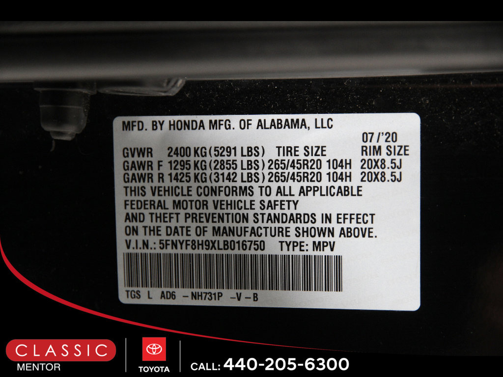 Used 2020 Honda Passport Touring image 23