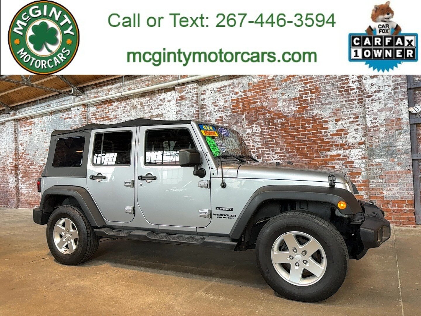 Used 2013 Jeep Wrangler Unlimited Sport AWD/4WD image 1