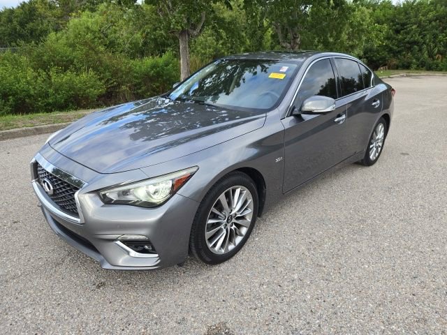 Used 2018 INFINITI Q50 Luxe w/ Essential Package (3.0T Luxe) RWD image 1