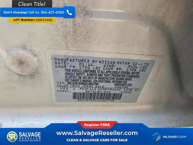 Used 2016 Nissan Versa SV FWD image 16
