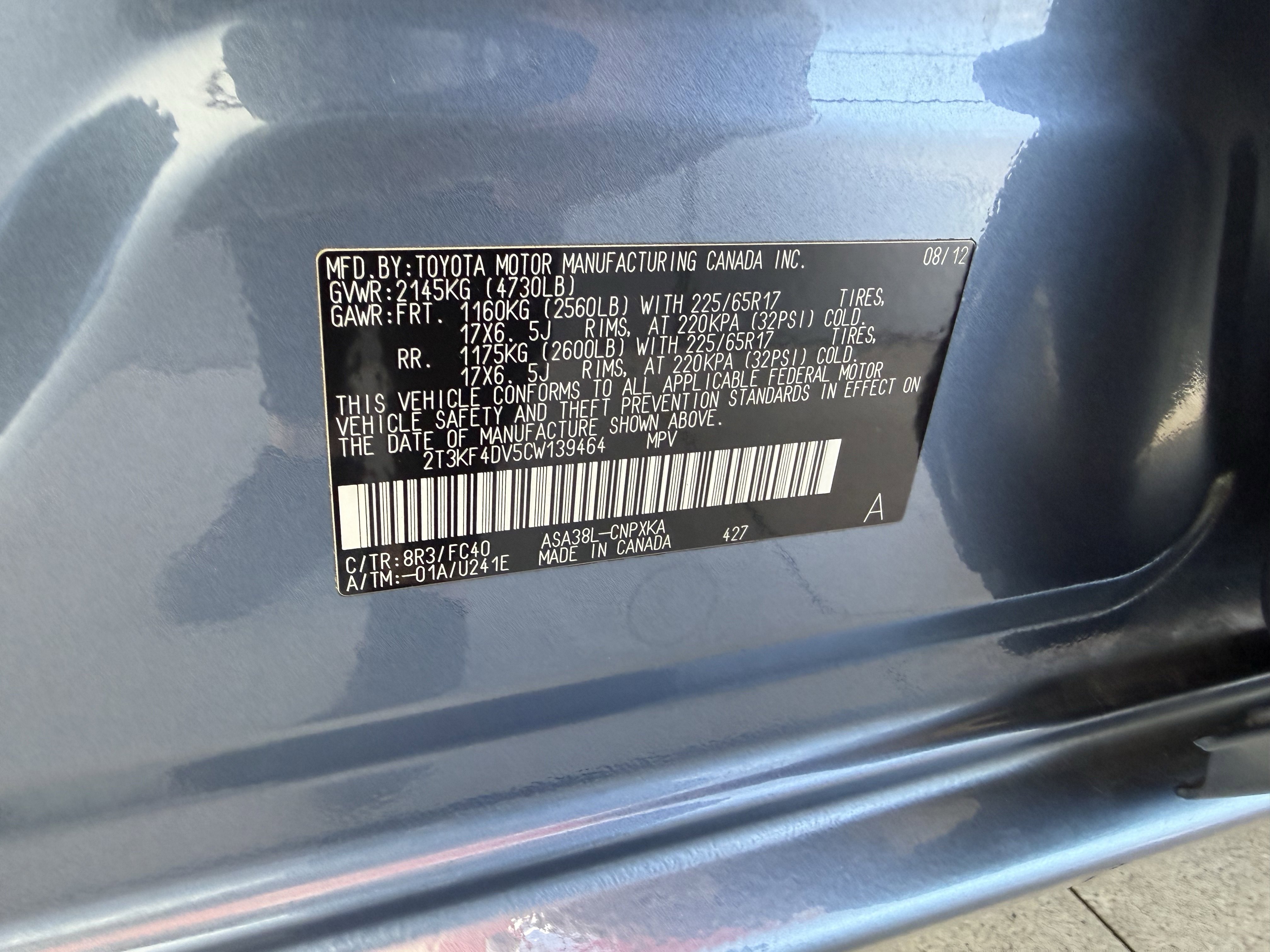 Used 2012 Toyota RAV4 FWD w/ 3rd Row image 35