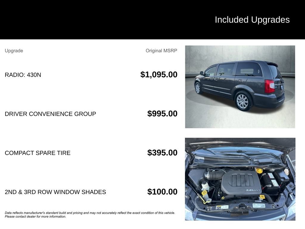 Used 2016 Chrysler Town & Country Touring w/ Driver Convenience Group image 4