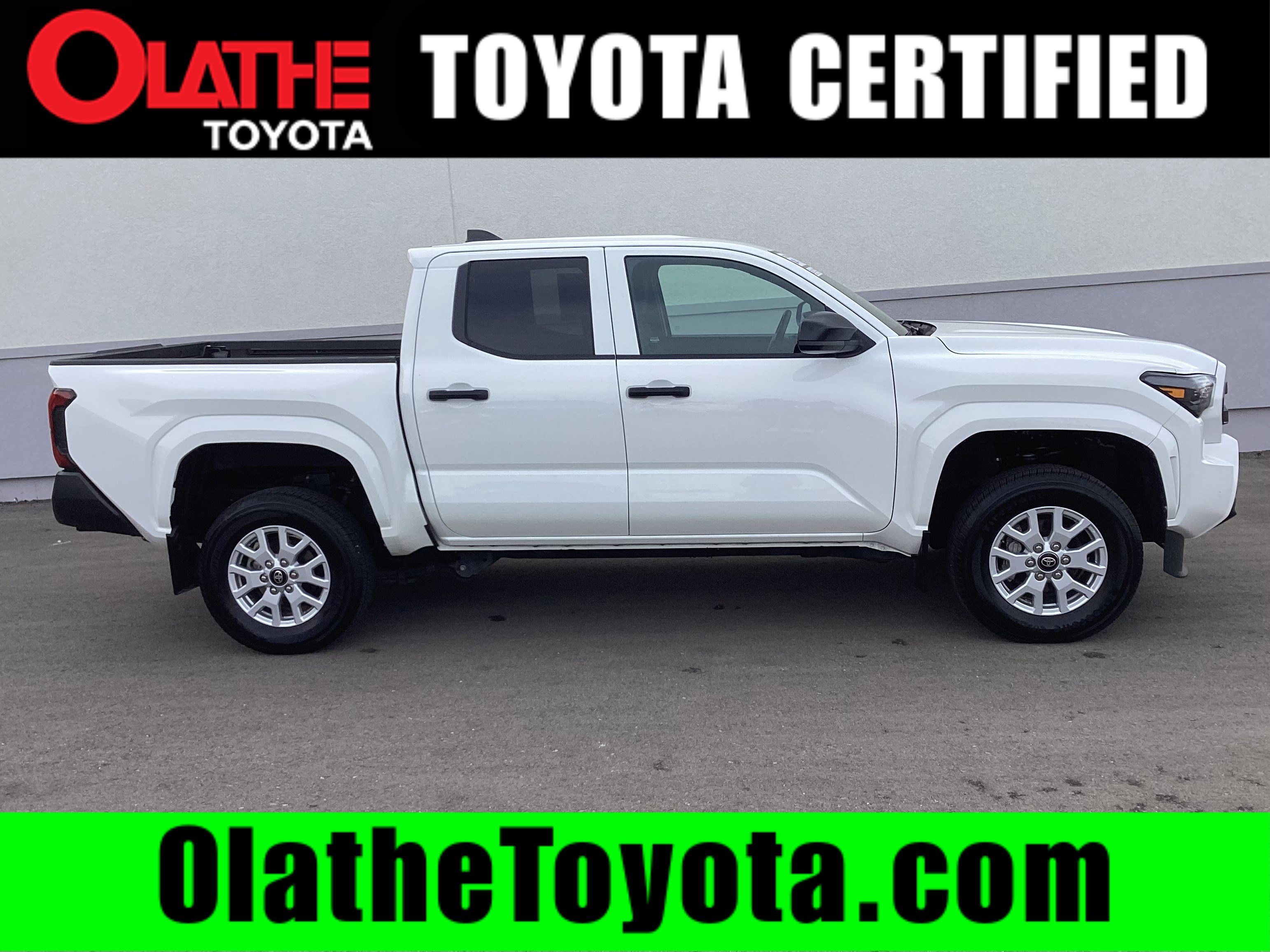 Certified 2024 Toyota Tacoma SR w/ SR Upgrade Package