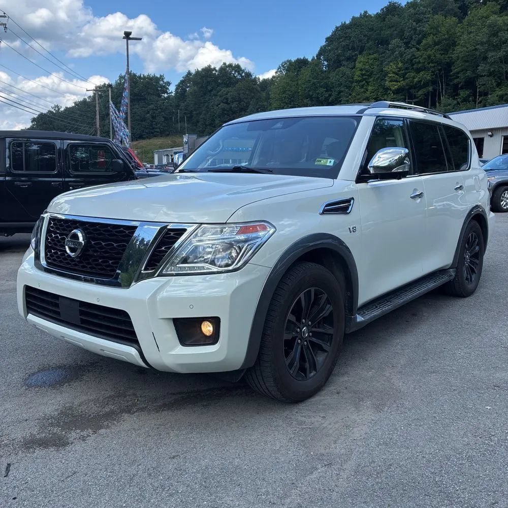 Used 2018 Nissan Armada Platinum w/ Captain Seat Package AWD/4WD image 1