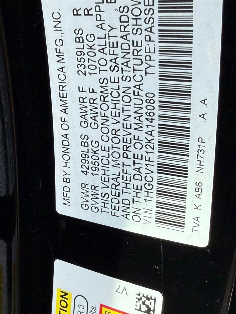 Used 2019 Honda Accord LX image 43
