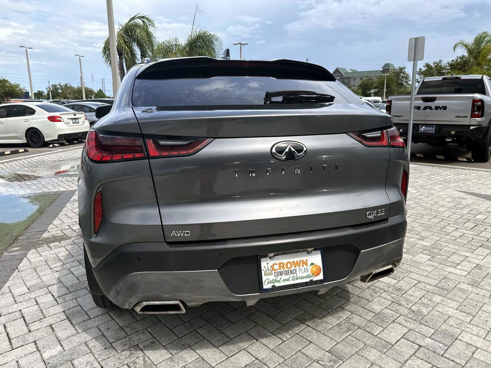 Used 2023 INFINITI QX55 Luxe w/ Cargo Package AWD/4WD image 9