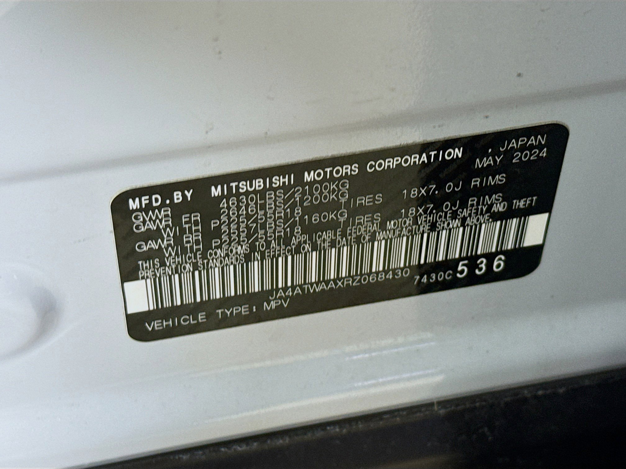 Used 2024 Mitsubishi Eclipse Cross SE image 38