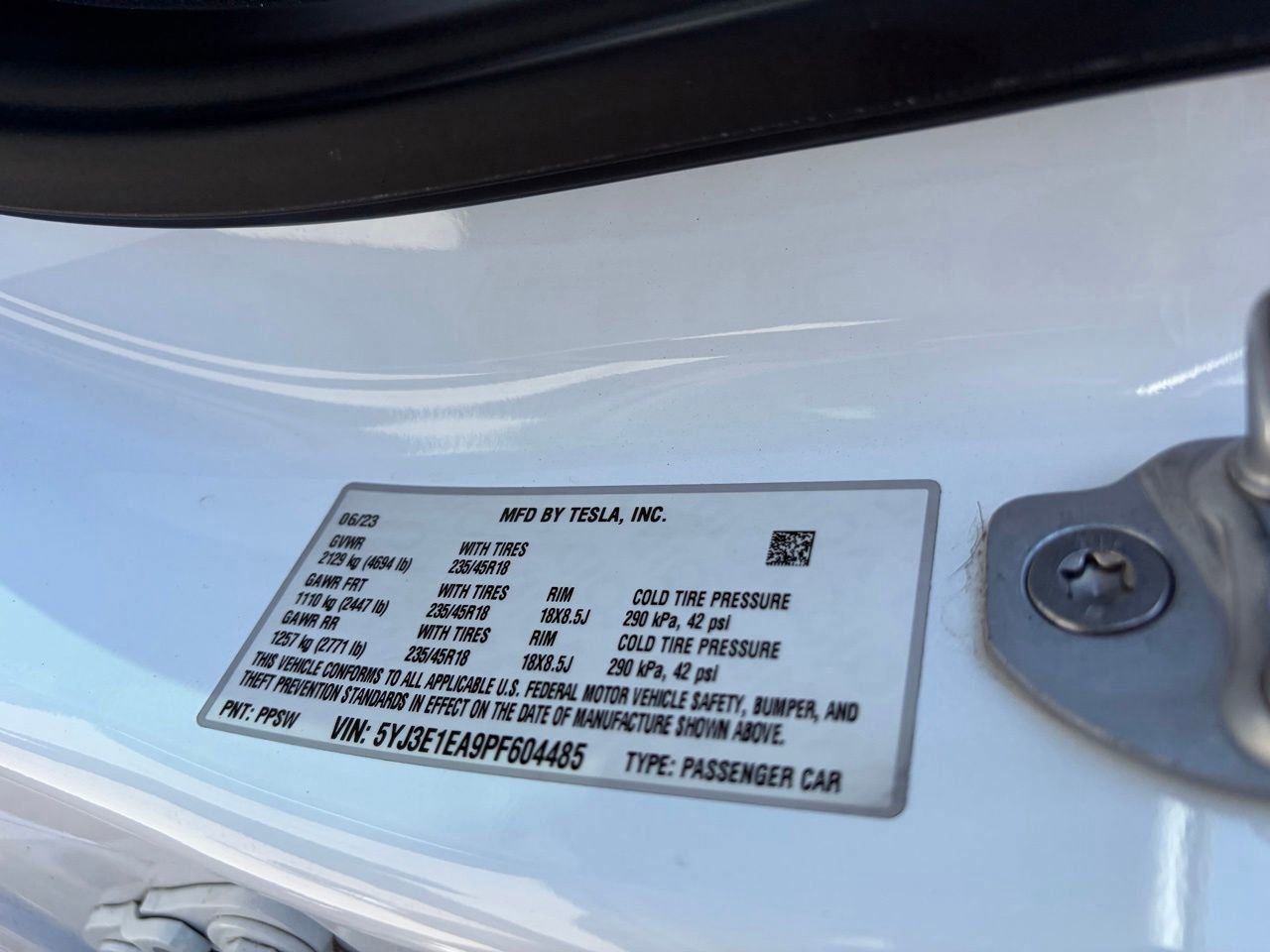 Used 2023 Tesla Model 3 Standard Range RWD image 12