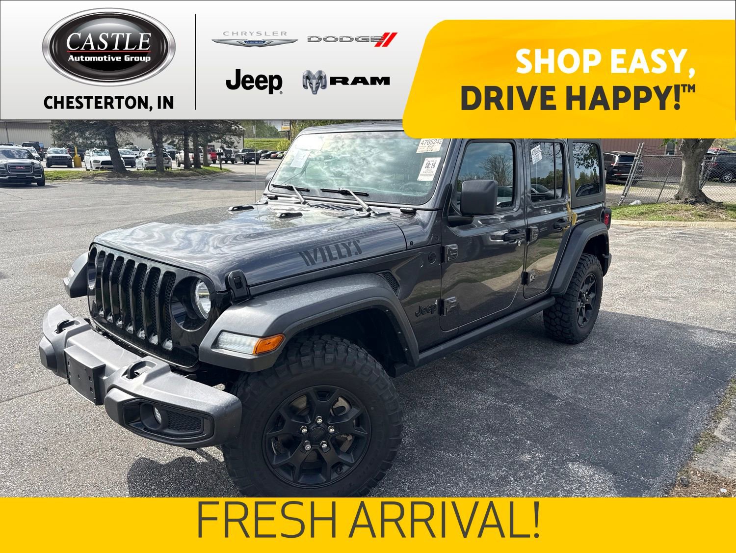 Used 2022 Jeep Wrangler Unlimited Sport AWD/4WD image 1
