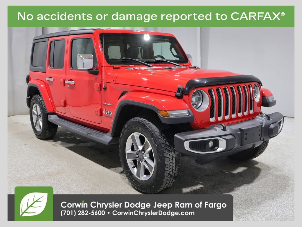 Used 2019 Jeep Wrangler Unlimited Sahara w/ Uconnect 4C Nav & Sound Group