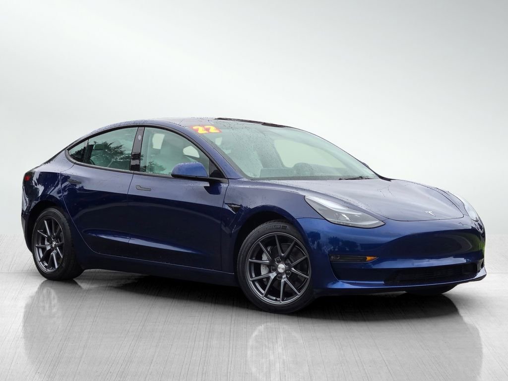 Used 2022 Tesla Model 3 Long Range AWD/4WD image 1