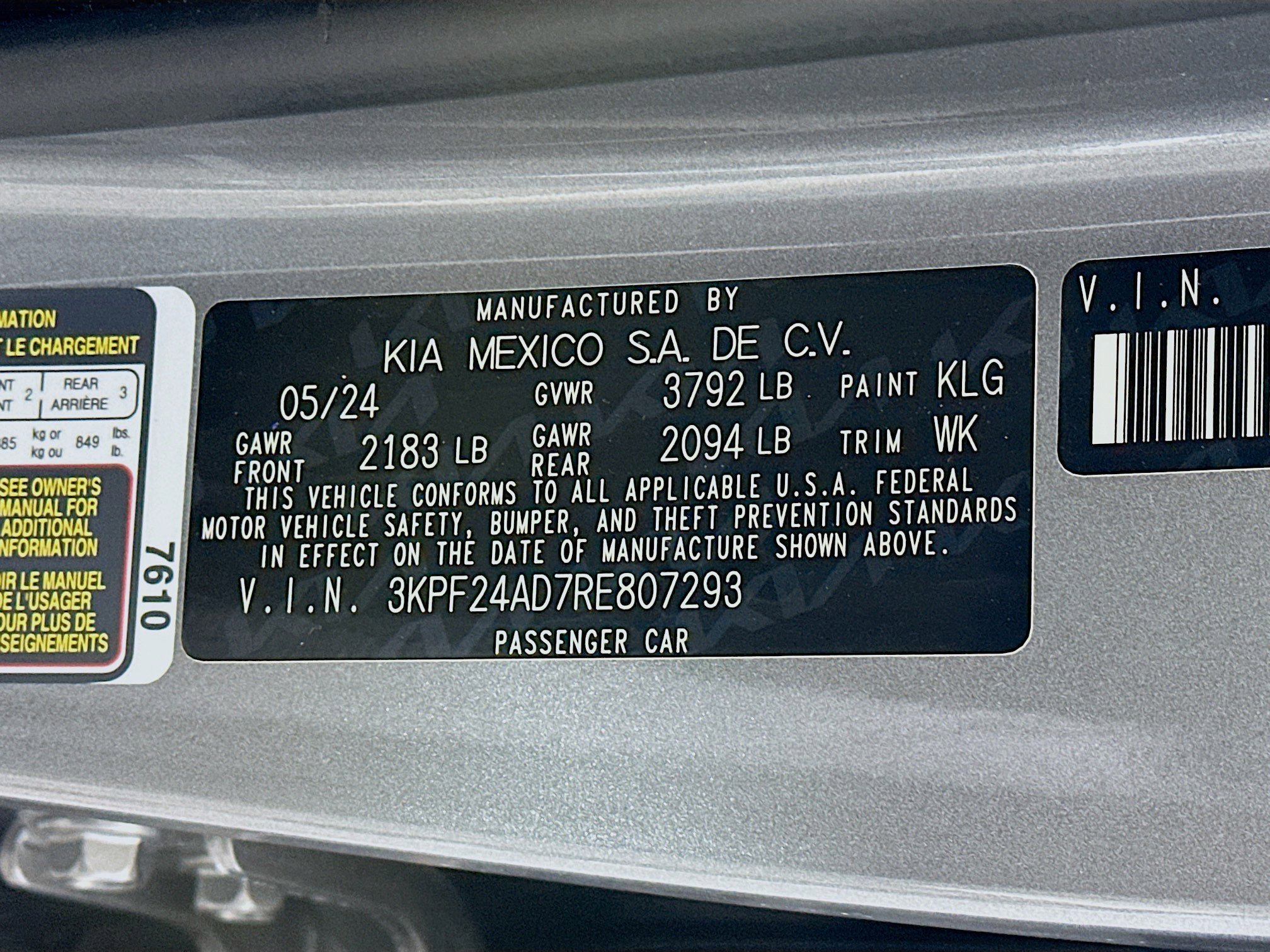 Used 2024 Kia Forte LXS image 12