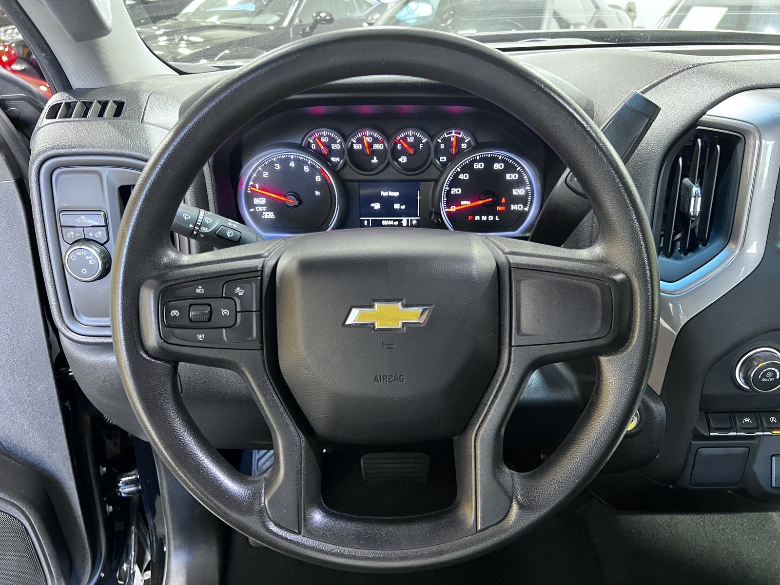 Used 2023 Chevrolet Silverado 1500 Custom w/ LPO, Dark Essentials Package RWD image 11
