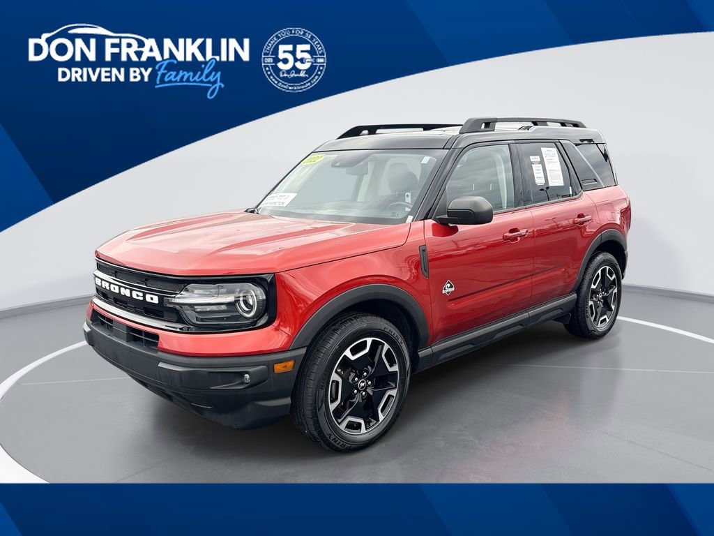 Used 2022 Ford Bronco Sport Outer Banks w/ Tech Package video 1