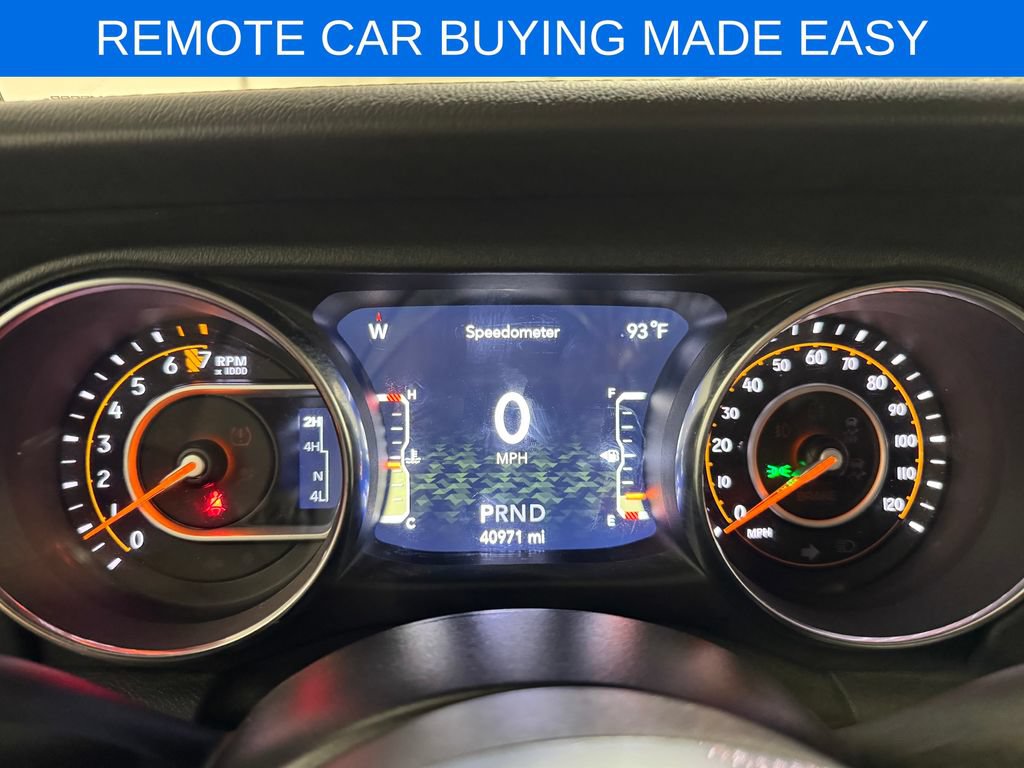 Used 2021 Jeep Wrangler Unlimited Sahara w/ Uconnect 4C Nav & Sound Group AWD/4WD image 8