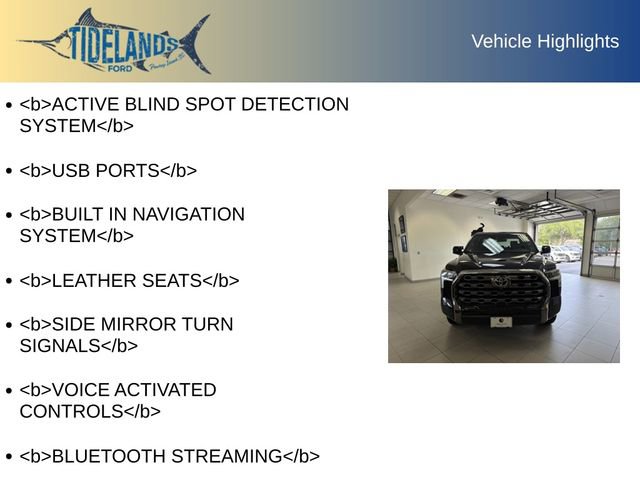 Used 2025 Toyota Tundra Platinum AWD/4WD image 12