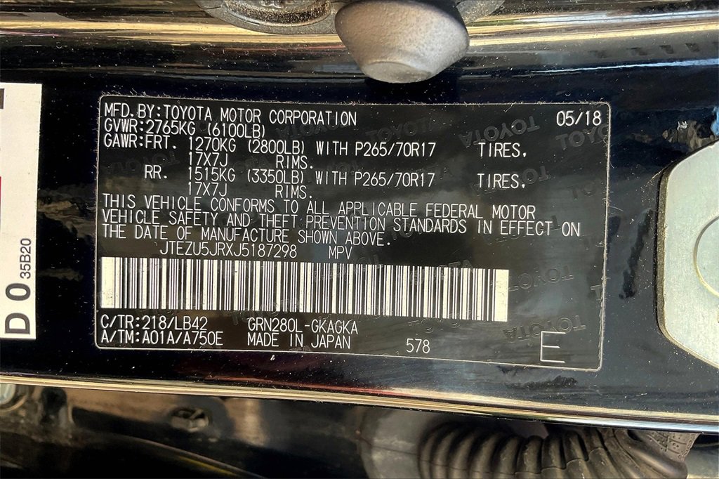 Used 2018 Toyota 4Runner SR5 Premium image 32