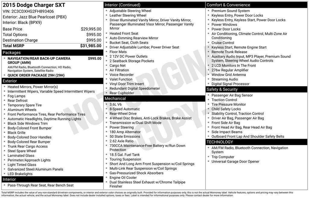 Used 2015 Dodge Charger SXT image 10