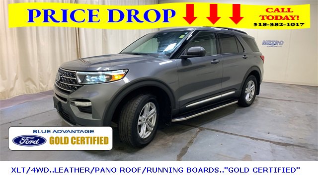 Certified 2021 Ford Explorer XLT w/ Equipment Group 202A image 8