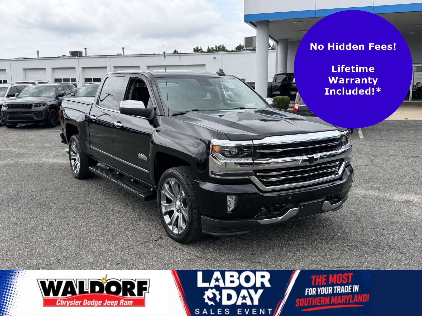 Used 2018 Chevrolet Silverado 1500 High Country AWD/4WD image 1