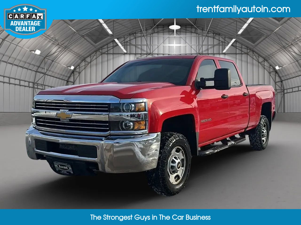 Used 2017 Chevrolet Silverado 2500 W/T w/ Snow Plow Prep Package image 1