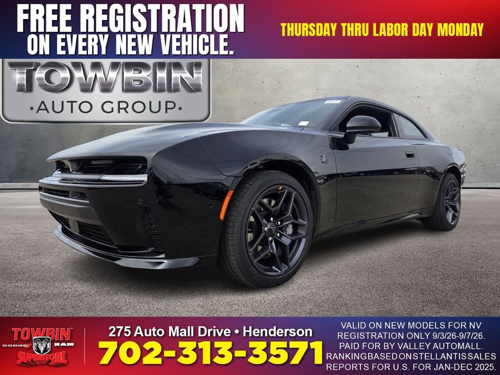 New 2026 Dodge Charger Scat Pack w/ Blacktop Package AWD/4WD image 1