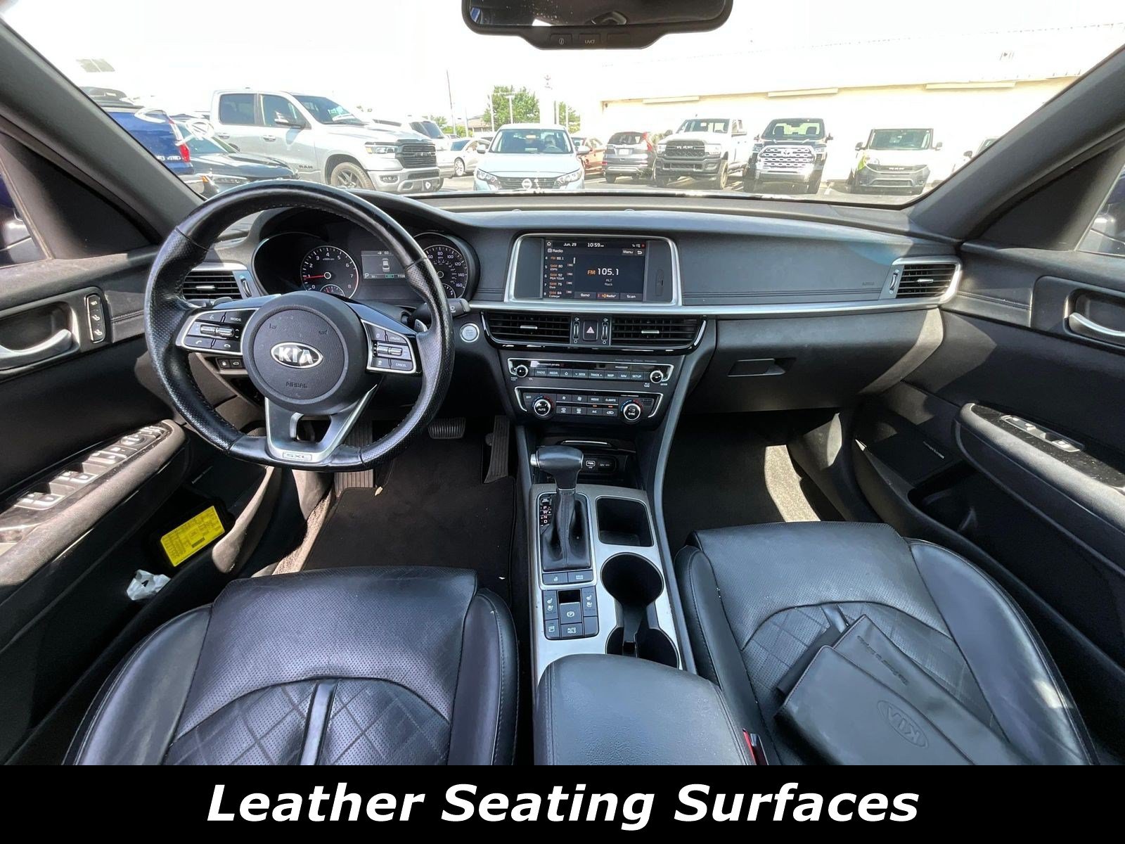 Used 2019 Kia Optima SX w/ SX Limited (Black) Package FWD image 7