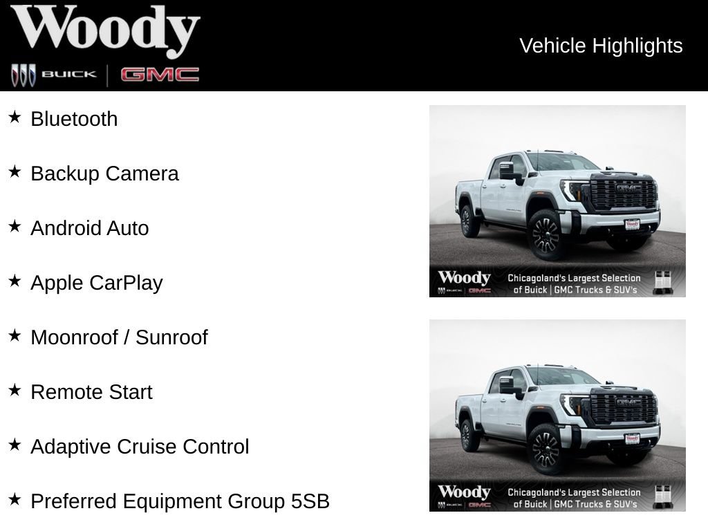 New 2026 GMC Sierra 2500 Denali Ultimate w/ Snow Plow Prep/Camper Package AWD/4WD image 3
