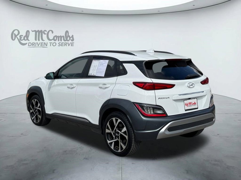 Certified 2022 Hyundai Kona Limited w/ Cargo Package FWD image 3