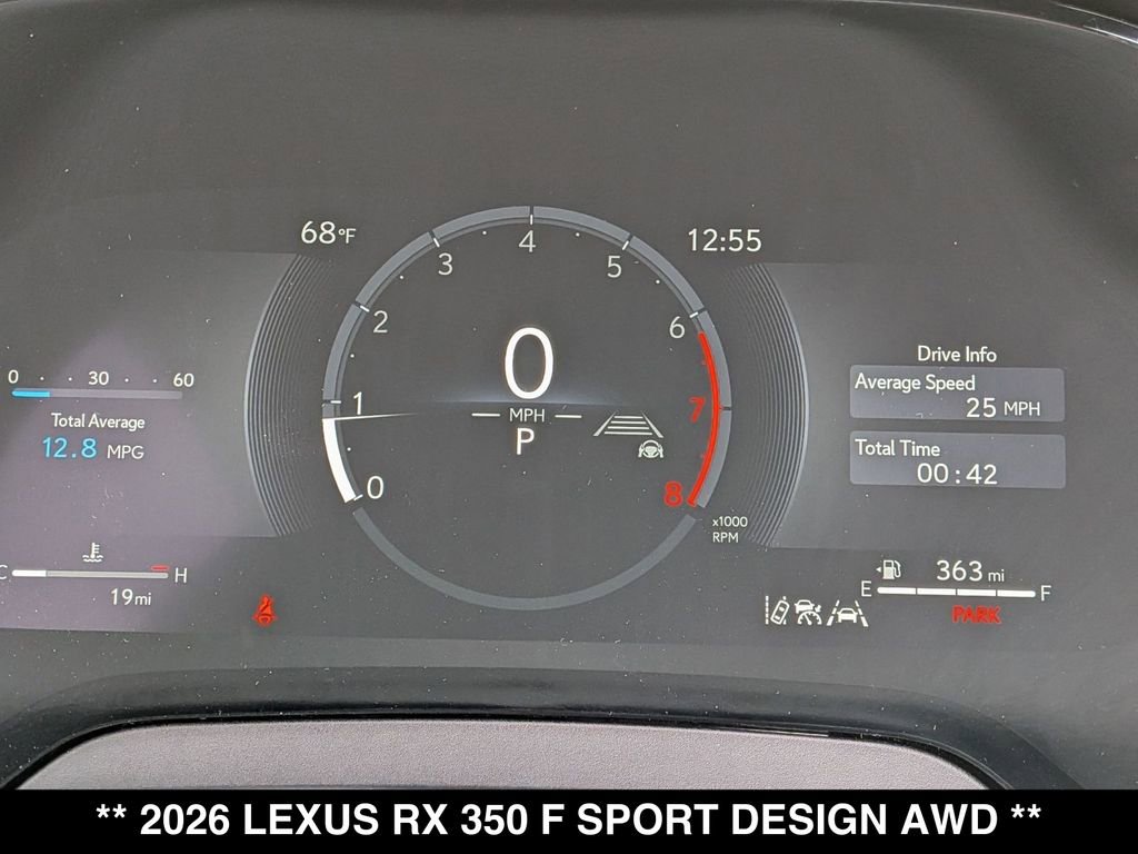 New 2026 Lexus RX 350 F Sport w/ Convenience Package image 11