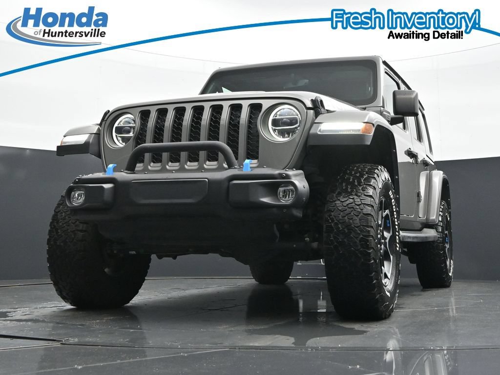 Used 2022 Jeep Wrangler Unlimited Rubicon 4xe w/ Steel Bumper Group AWD/4WD image 32