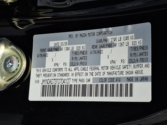 New 2026 MAZDA MX-5 Miata Grand Touring RWD image 19