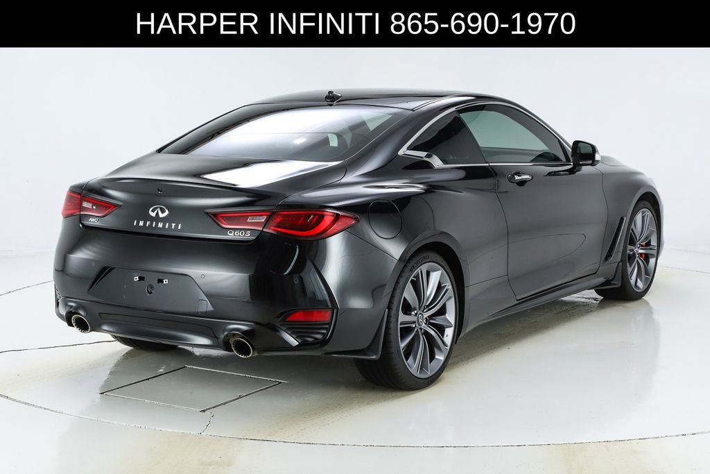 Used 2022 INFINITI Q60 Red Sport 400 w/ Cargo Package AWD/4WD image 10