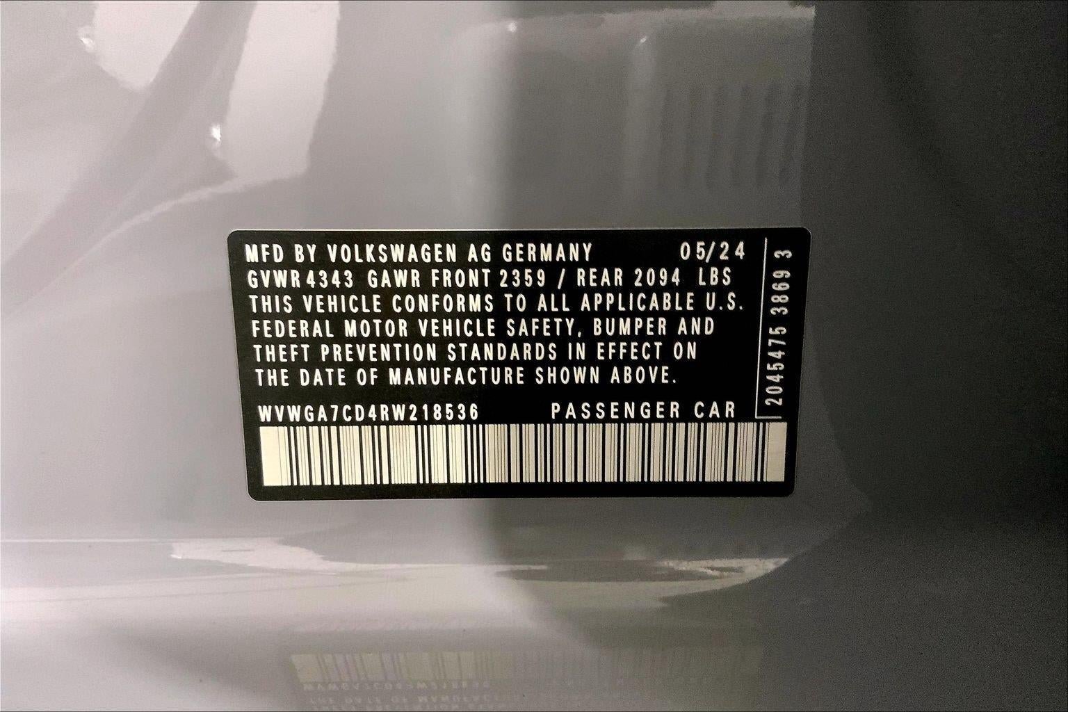 Used 2024 Volkswagen GTI S FWD image 30