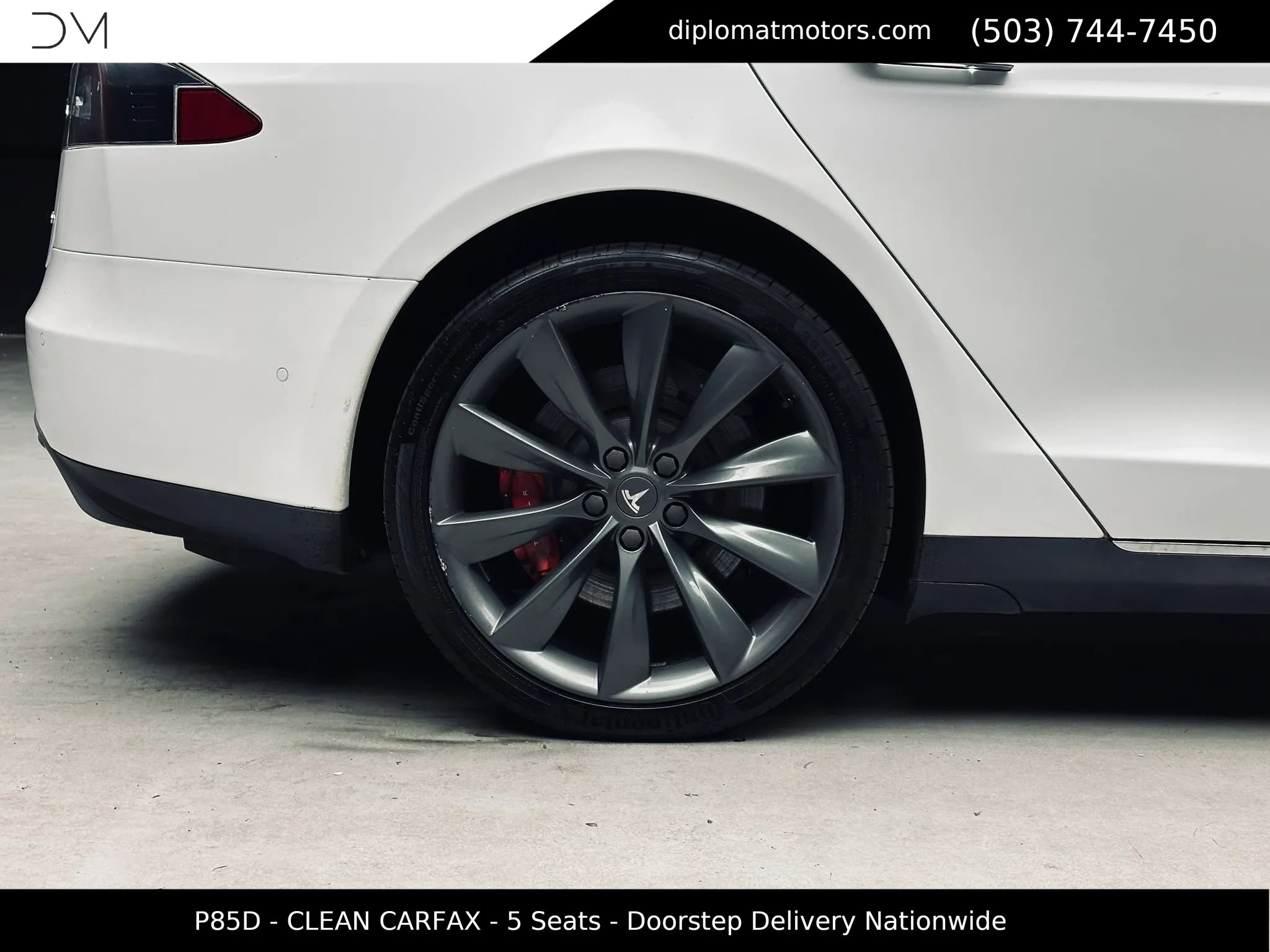 Used 2014 Tesla Model S P85D AWD/4WD image 39