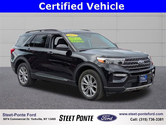Certified 2022 Ford Explorer XLT w/ Equipment Group 202A