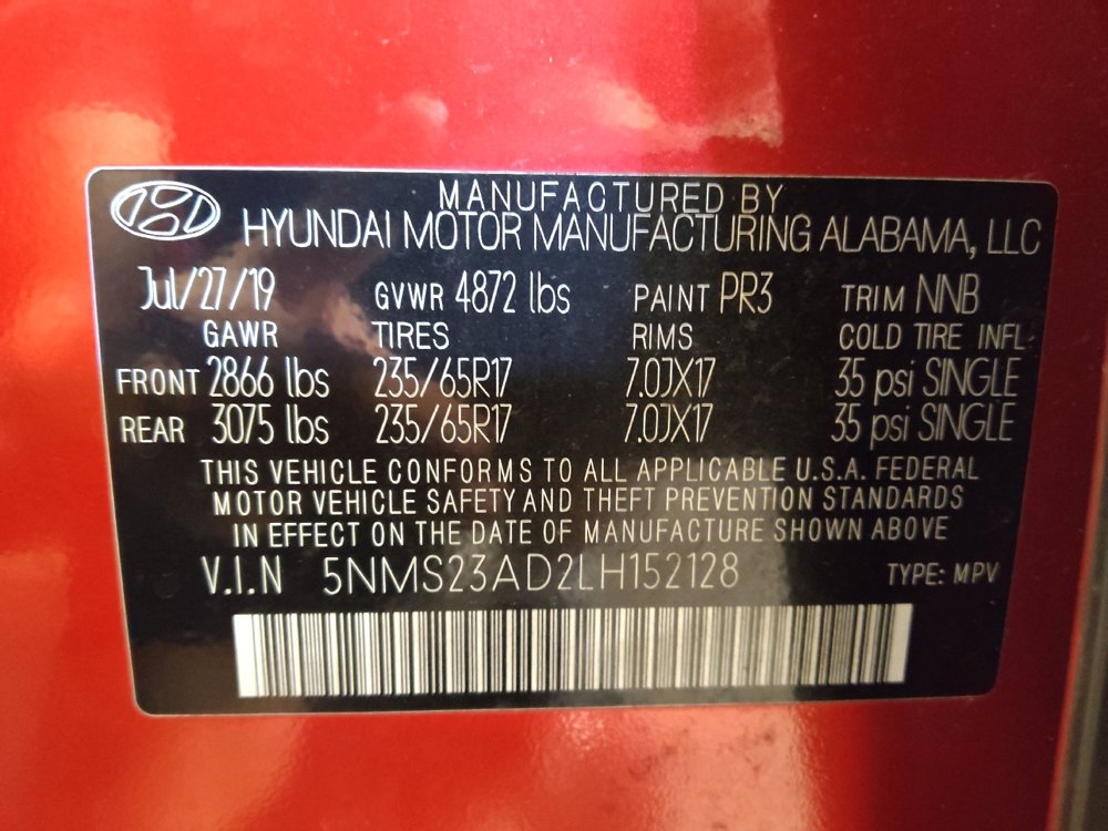 Used 2020 Hyundai Santa Fe SE image 33