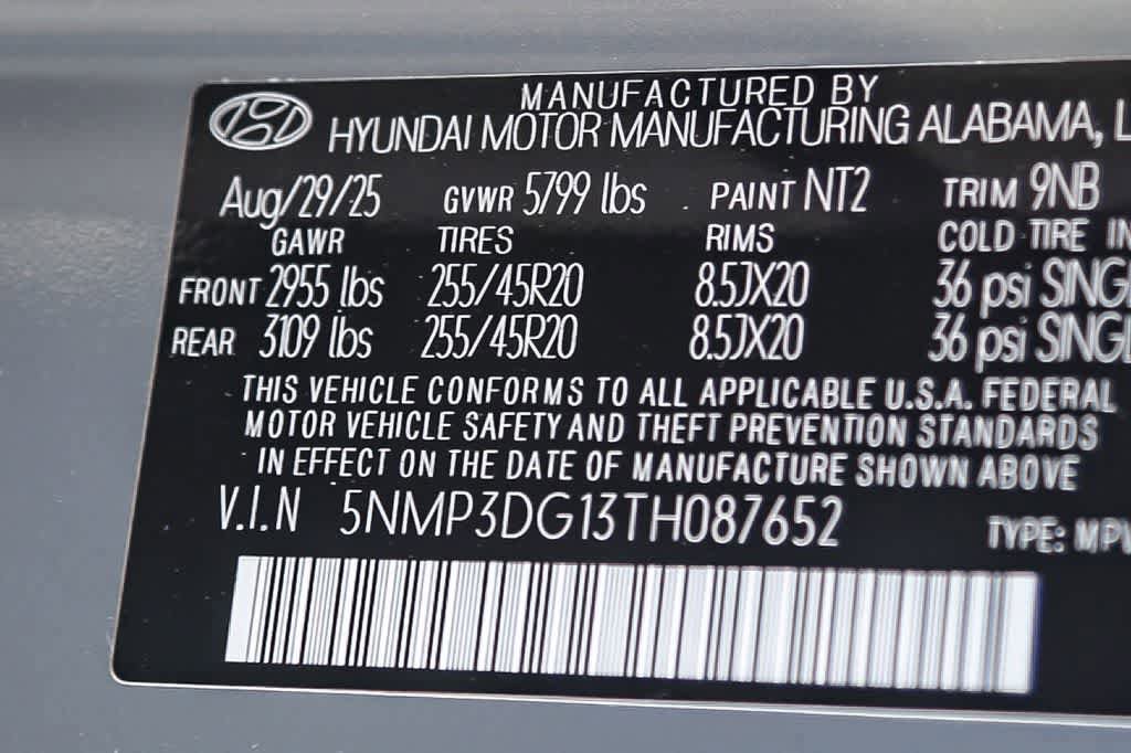 New 2026 Hyundai Santa Fe Limited AWD/4WD image 26