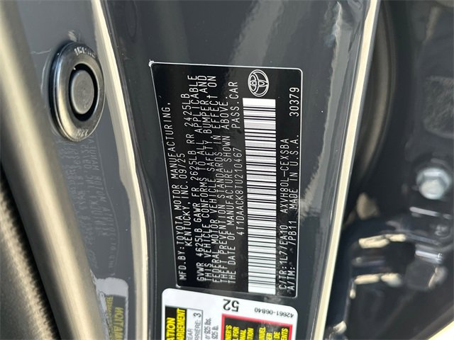 New 2026 Toyota Camry SE image 25