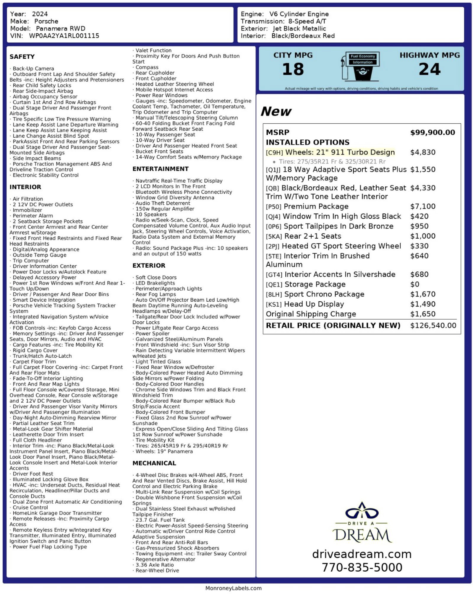 Used 2024 Porsche Panamera image 60