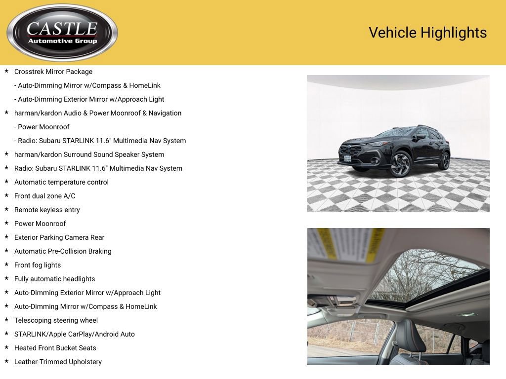 Used 2024 Subaru Crosstrek 2.5i Limited w/ Crosstrek Mirror Package AWD/4WD image 4