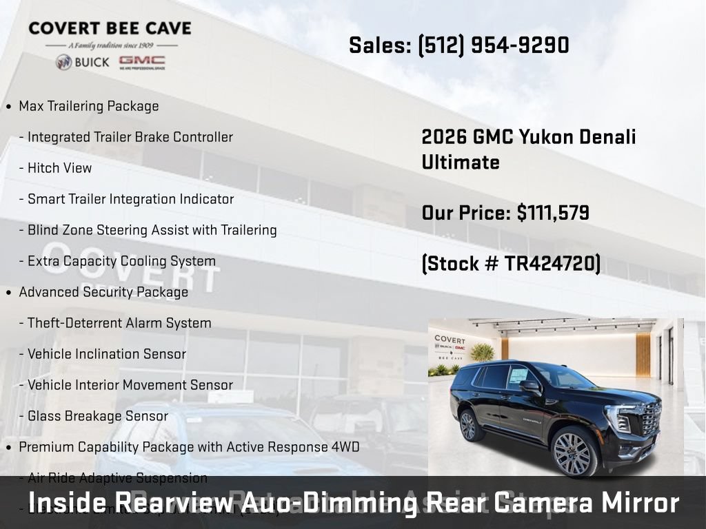New 2026 GMC Yukon Denali Ultimate AWD/4WD image 35