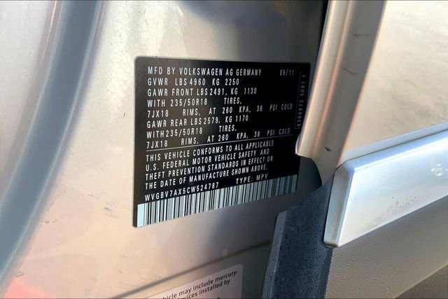 Used 2012 Volkswagen Tiguan SE image 34
